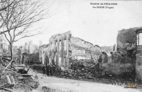 Sainte-Barbe en ruines (Vosges)